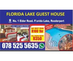 Hourly rooms in Florida/Roodepoort-Florida Lake Guest House+27785255635