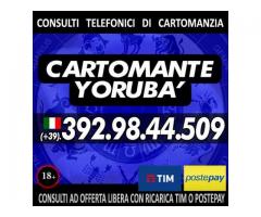 LA VERA CARTOMANZIA E' CON OFFERTA LIBERA - CARTOMANTE YORUBA